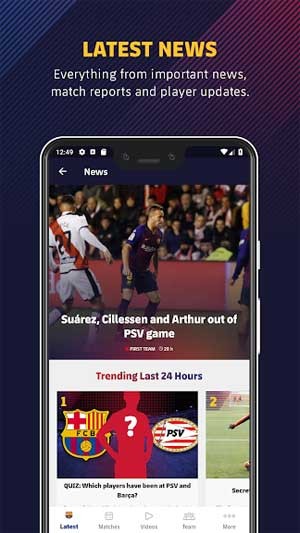 Cập nhật tin tức mới nhất về Barcelona