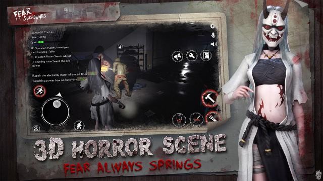 Khung cảnh 3D kinh dị