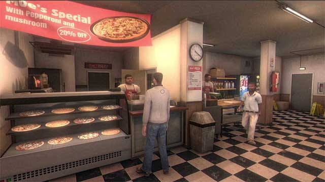 Đồ họa được thiết kế theo phong cách các bộ phim VHS