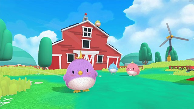 Feather Party game sở hữu đồ họa trẻ trung, đầy màu sắc