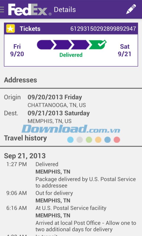 FedEx Mobile for Android