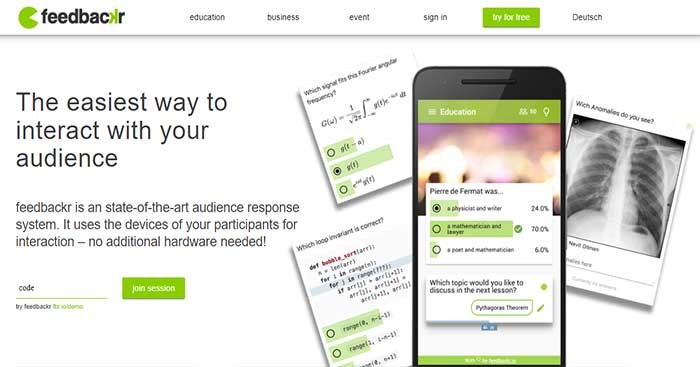 Feedbackr là nền tảng tạo cuộc thăm dò / khảo sát online giống Google Forms