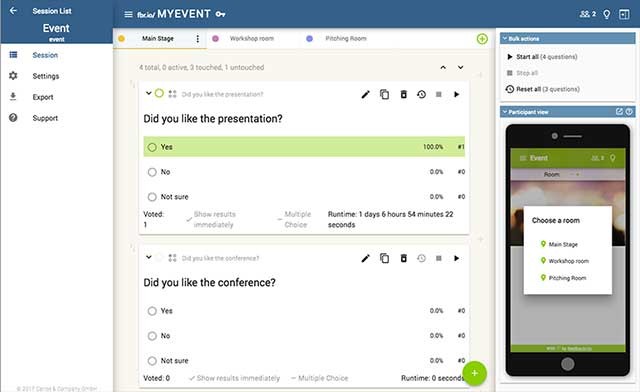 Hệ thống này có thể được sử dụng ngay lập tức với các thiết bị di động