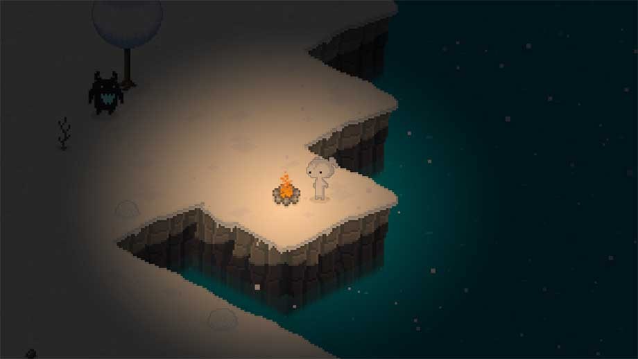 Thế giới bóng đêm trong Feel The Snow