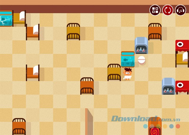 Giao diện game trí tuệ Felix The Loony