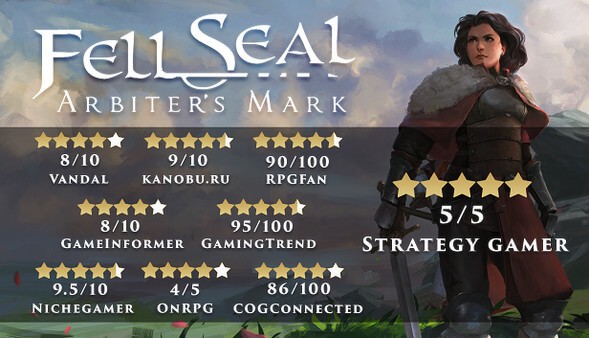 Các giải thưởng Fell Seal: Arbiter's Mark đã đạt được