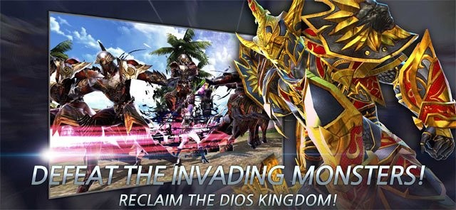 Đánh bại quái vật xâm chiếm đáng sợ