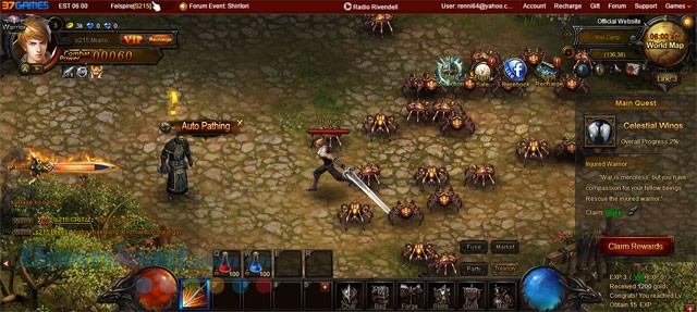 Săn quái vật trong Felspire Online