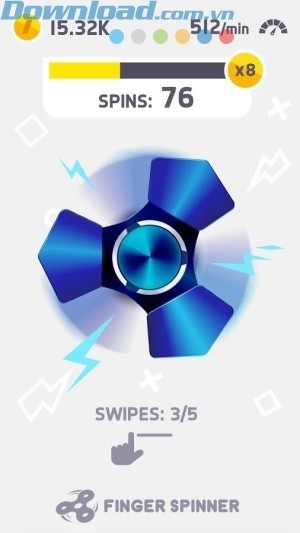 Vô số chiếc Fidget Spinner với kiểu dáng và màu sắc bắt mắt