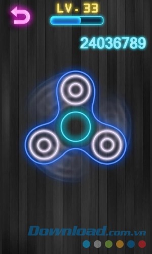 Game con quay ma thuật Fidget Spinner for Android