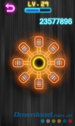 Fidget Spinner for Android có nhiều loại con quay