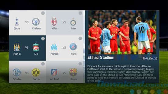 Một số đội bóng trong FIFA 14