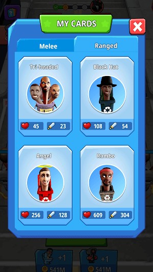 Mỗi quái vật có kỹ năng và khả năng riêng