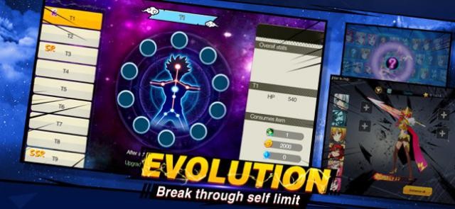 Tiến hóa và tăng cường sức mạnh nhân vật