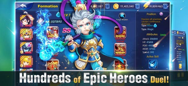 Chiêu mộ hàng trăm anh hùng