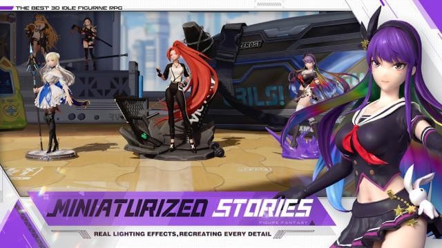 Trải nghiệm những câu chuyện hấp dẫn được tiểu hình hóa trong game Figure Fantasy