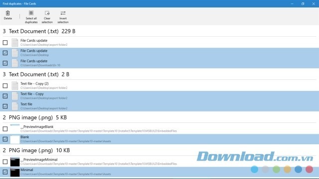 Tìm file trùng lặp trên hệ thống chỉ bằng vài thao tác đơn giản