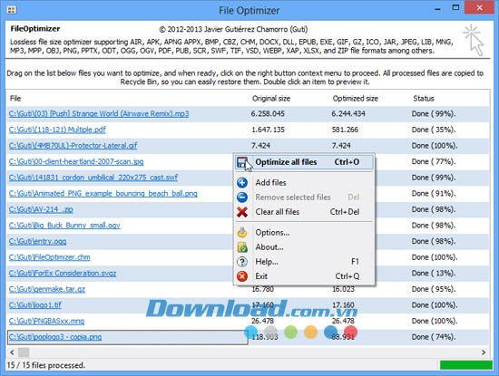 FileOptimizer