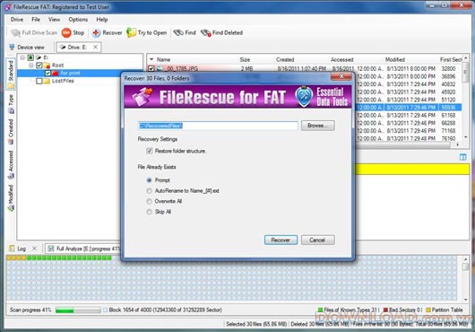 FileRescue for FAT