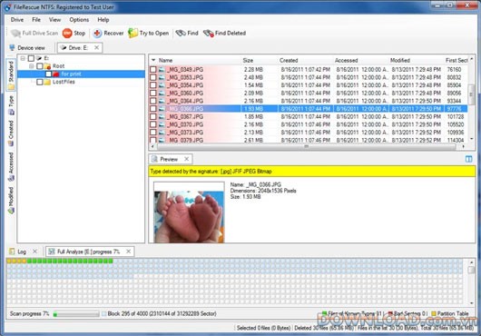 FileRescue for NTFS