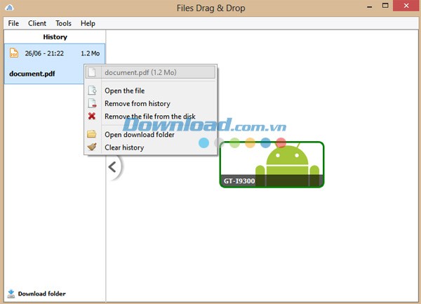 Files Drag & Drop