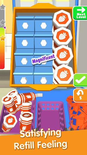 Tận hưởng cảm giác thỏa mãn khi tủ lạnh đầy đổ ăn và được sắp xếp ngăn nắp