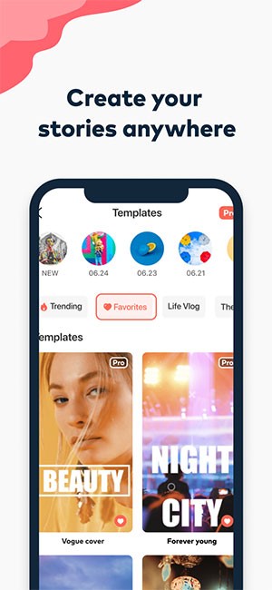 FilmoraGo là app làm video ảnh miễn phí