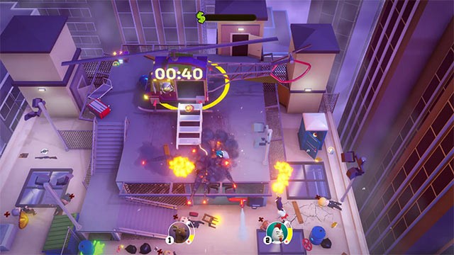 Kết hợp vũ khí và công cụ để thoát khỏi đám lính canh, phá vỡ hàng rào an ninh và thực hiện vụ trộm trót lọt