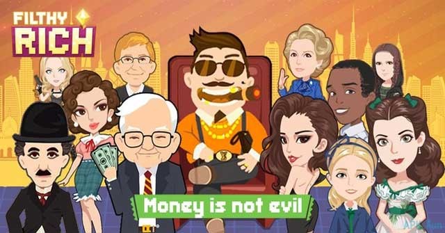 Thử tài kinh doanh của bạn và trở thành tỷ phú trong game Filthy Rich for Android