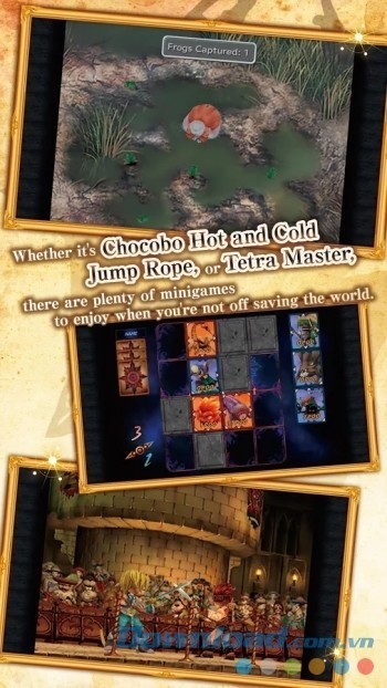 Các minigame hấp dẫn