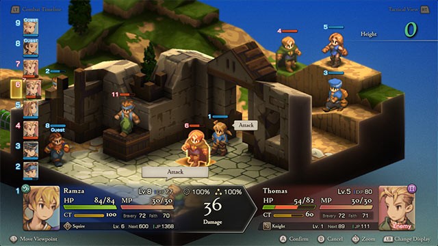 Final Fantasy Tactics - The Ivalice Chronicles là bản remake cho phiên bản RPG chiến lược cùng tên năm 1997