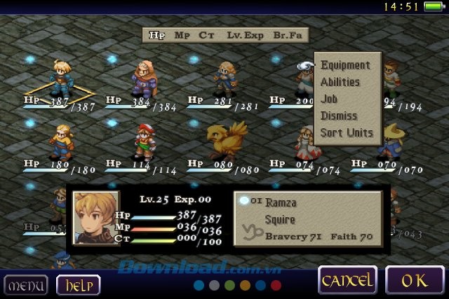 Hệ thống đa dạng nhân vật đa dạng, phức tạp