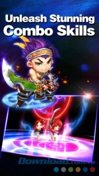 Final Kingdoms cho Android có nhiều combo sức mạnh độc đáo