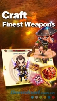 Final Kingdoms cho Android để bạn chế tạo vũ khí