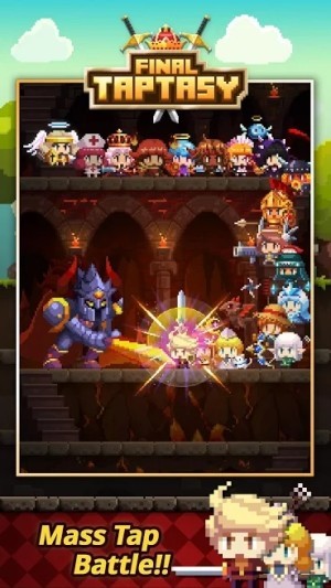 Tap cật lực để đánh boss khủng