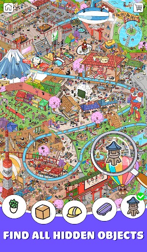 Find It Out Scavenger Hunt yêu cầu bạn tìm tất cả các vật phẩm ẩn