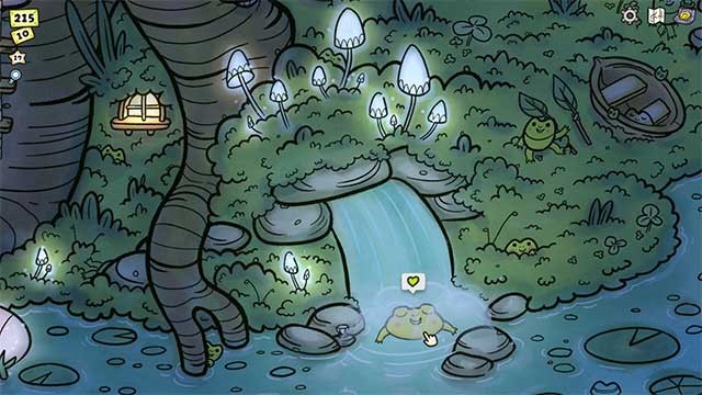 Các hành động tương tác sẽ khiến trải nghiệm chơi trở nên thú vị