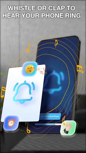 Vỗ tay hoặc huýt sáo và nghe điện thoại trả lời