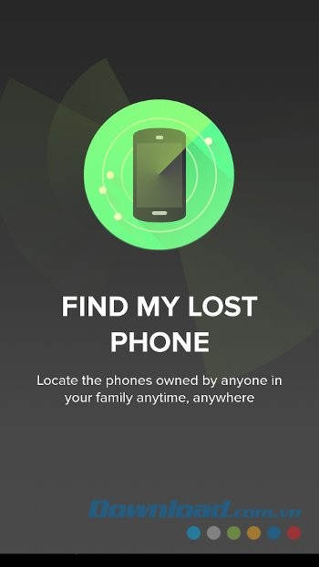 Định vị vị trí của thiết bị với My Lost Phone for Android