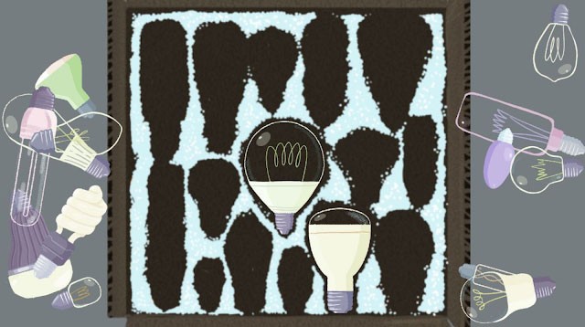 Find Sort Match thách thức bạn sắp xếp các bóng đèn vào đúng vị trí