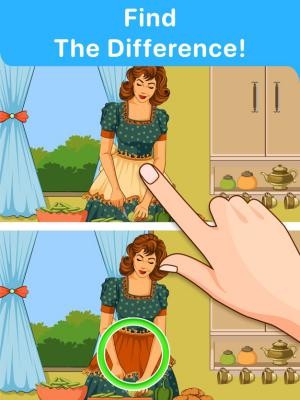 Find the Difference Define 2 là game giải đố tìm kiếm điểm khác biệt giữa 2 bức tranh