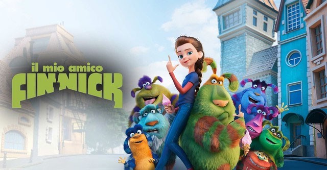 Poster phim hoạt hình Finnick - Ngôi Nhà Quái Vật chiếu rạp tháng 8/2023