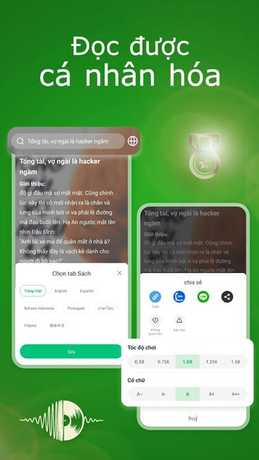 Cách đọc được cá nhân hóa