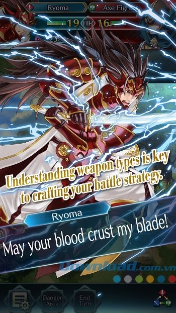 Hiểu rõ sức mạnh và tính khắc chế của từng vũ khí