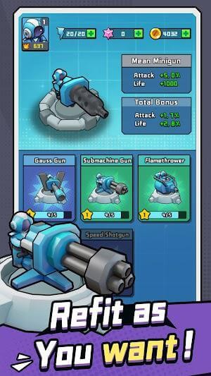 Cải thiện các tháp pháo của bạn