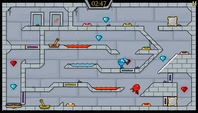 Trong khi hoàn thành các màn chơi, hãy cố gắng thu thập càng nhiều kim cương càng tốt