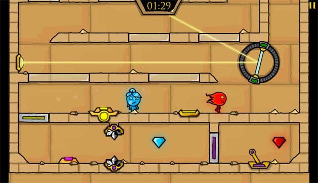Fireboy & Watergirl: Elements cho Android là trò chơi giải đố đòi hỏi rất nhiều tư duy và kỹ năng