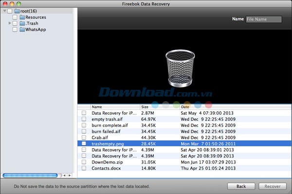 Fireebok Data Recovery