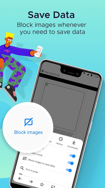 Tiết kiệm dung lượng với Firefox Lite