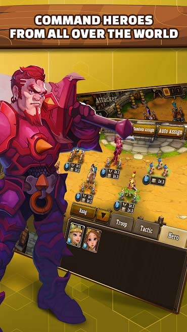 Chỉ huy hàng loạt nhà quân sự nổi tiếng trong lịch sử thế giới trong First Hero